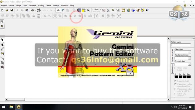 gemini cad pattern designer