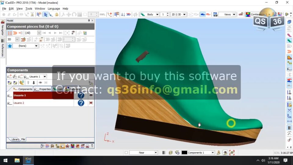 iCad3D+ Pro 2018 Full – QS36 Shop