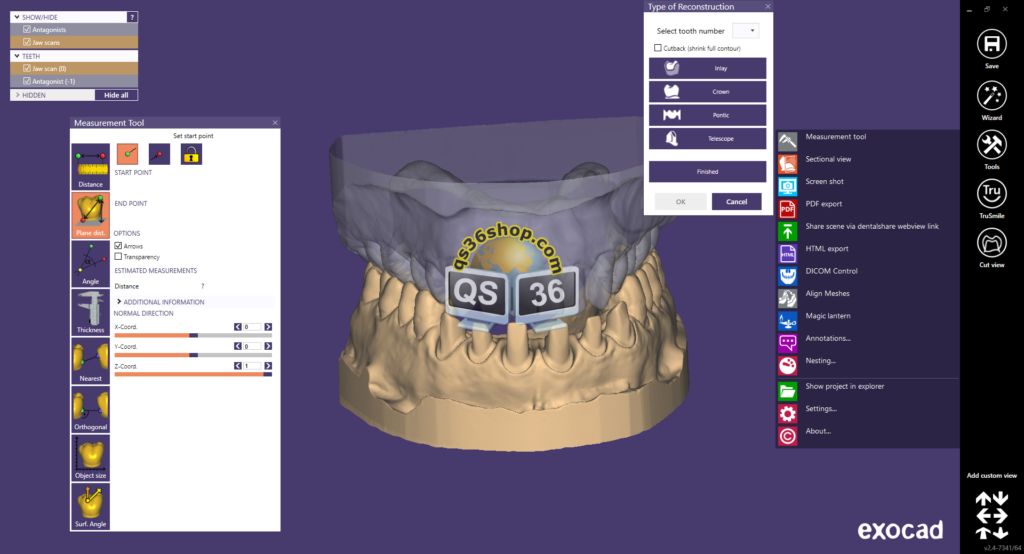 Exocad 2.4 Plovdiv Full QS36 Shop