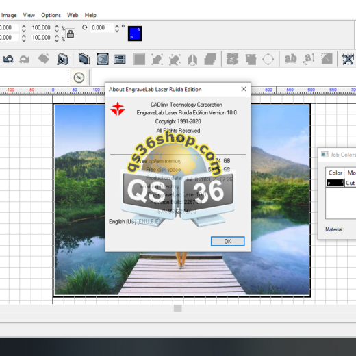 EngraveLab 10 Photolaser Plus Full QS36 Shop