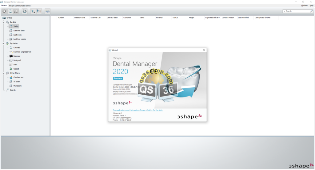 3Shape Dental System 2020 Full – QS36 Shop