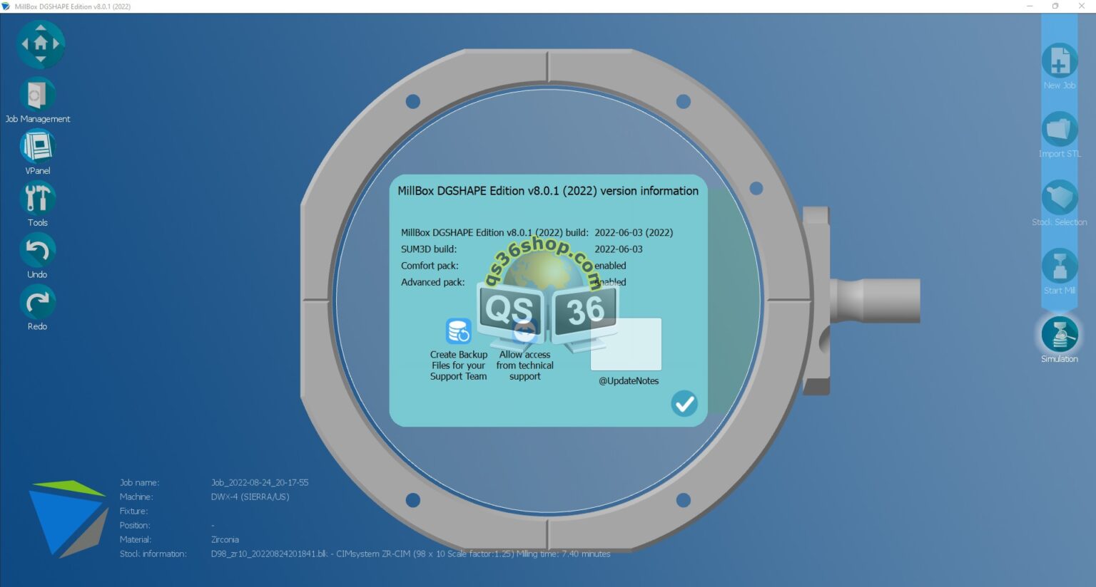 MillBox 2022 DGSHAPE v8.0.1 Roland Full QS36 Shop