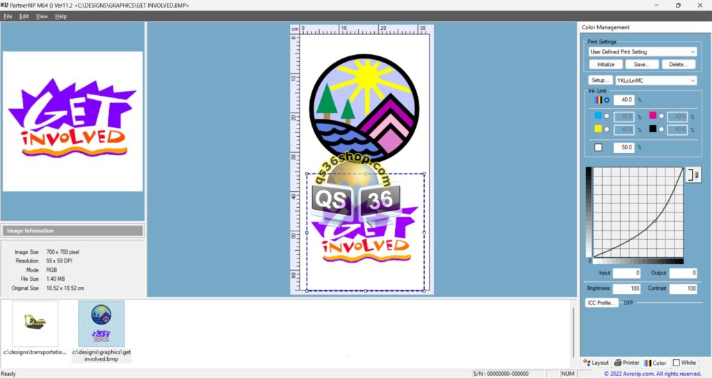 AcroRIP DTFRIP 11.2 Full – QS36 Shop