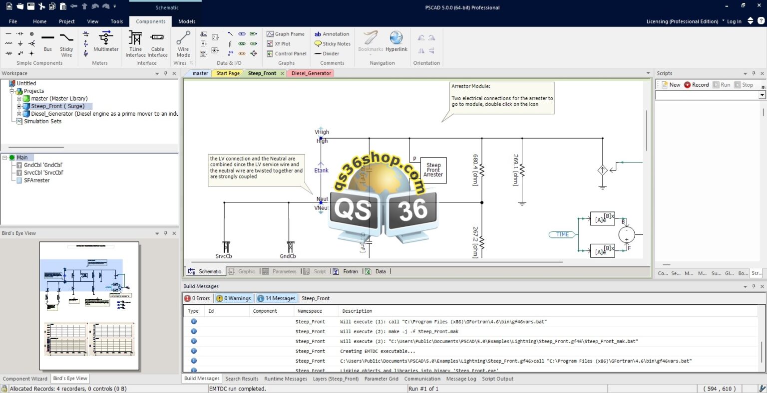 PSCAD V5 Full – QS36 Shop